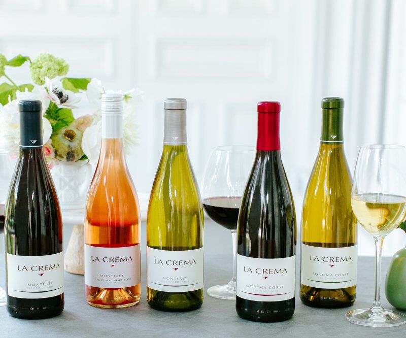 La Crema wine lineup